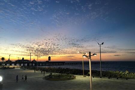 Flat , Praia de Iracema, hospedagem frente ao mar!