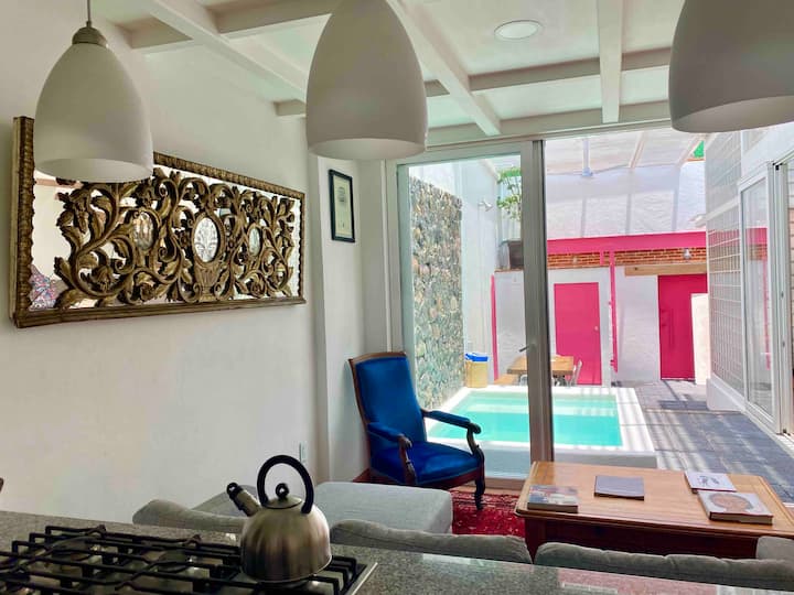 Stylish House With Private Pool - Mexico City