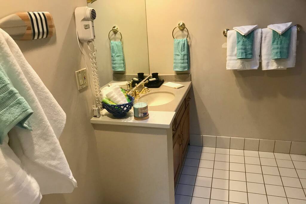 Just a clean bathroom