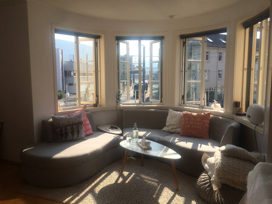 Perfect window spot for relaxing