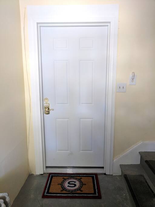 Your apartment entrance