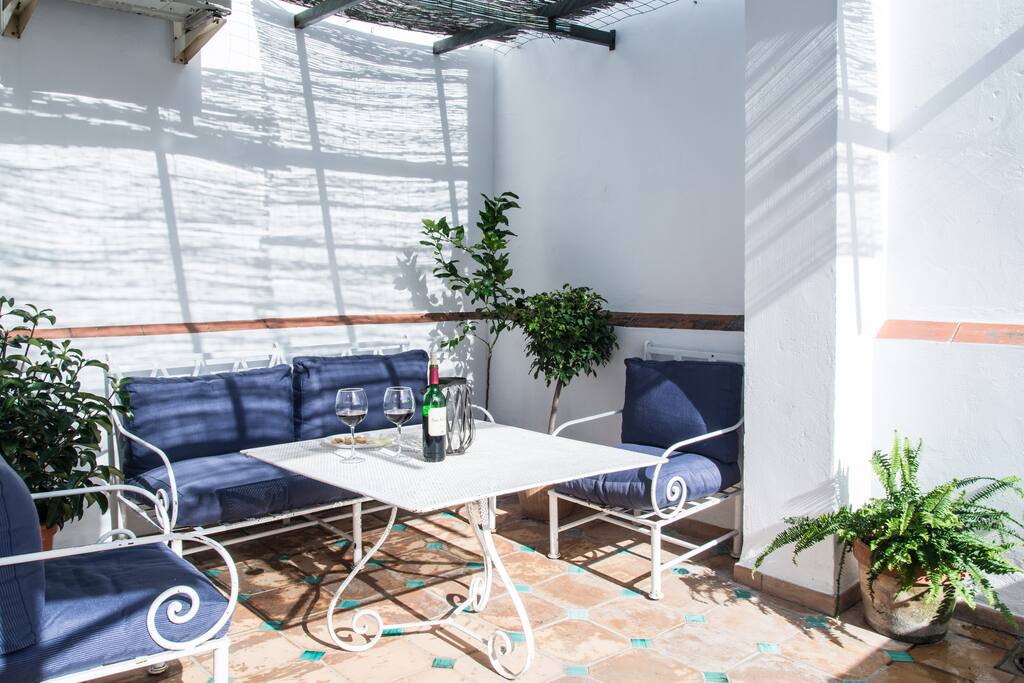 nice private terrace