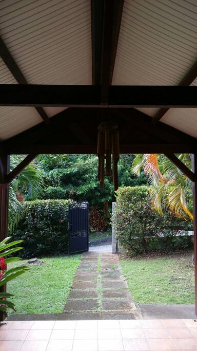 Entrée villa