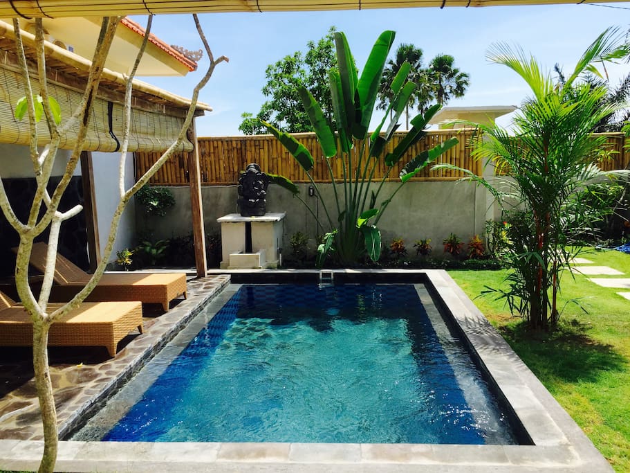 Our beautiful outdoor pool