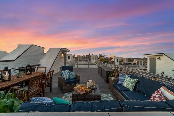 The Rooftop House Nash – Skyline View, Walkable! gallery image 3