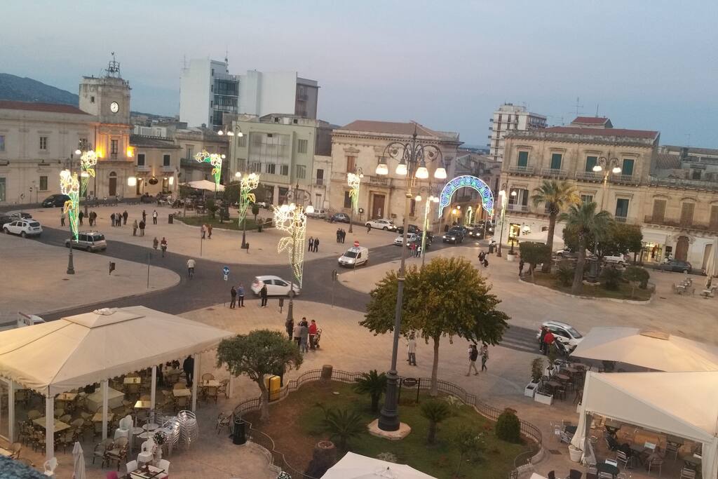 vista dal terrazzo