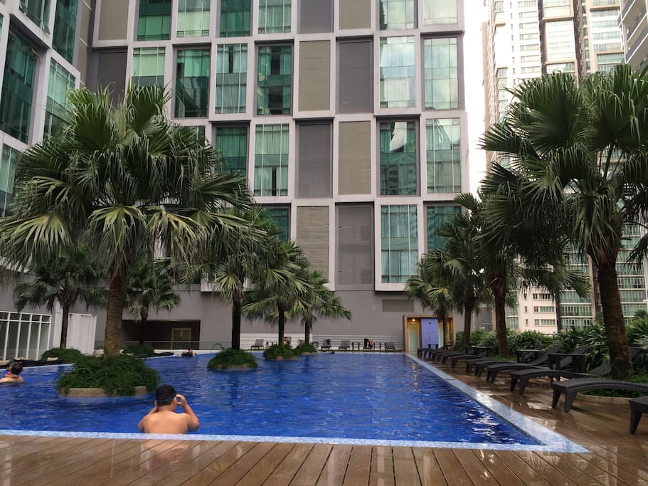 Pool area at 3rd floor