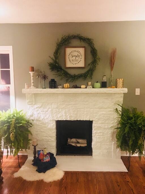 This cozy house is full of beautiful touches and charming accents.