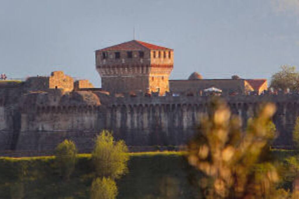 La fortezza medievale di Sarzana