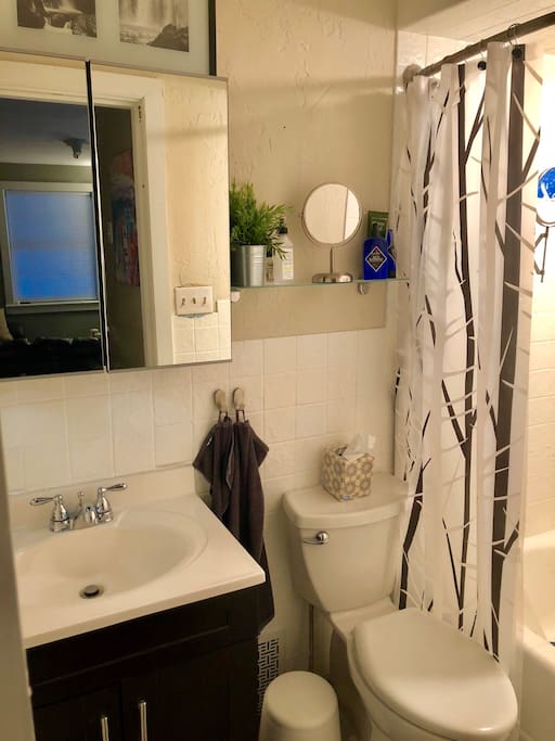 Renovated Bathroom w/Amenities