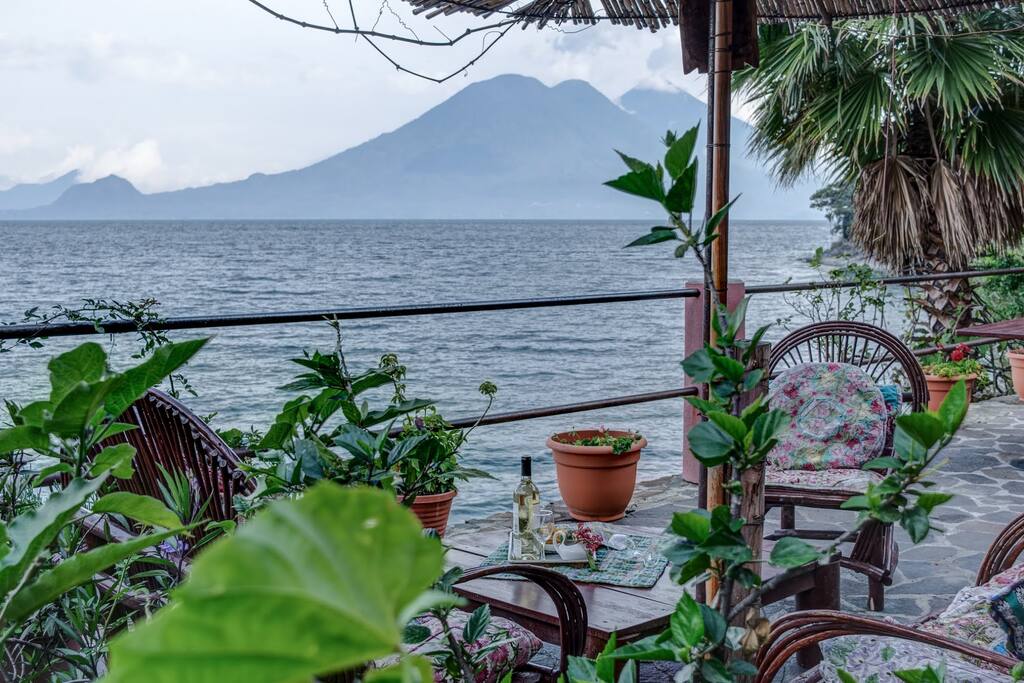 View from the restaurant