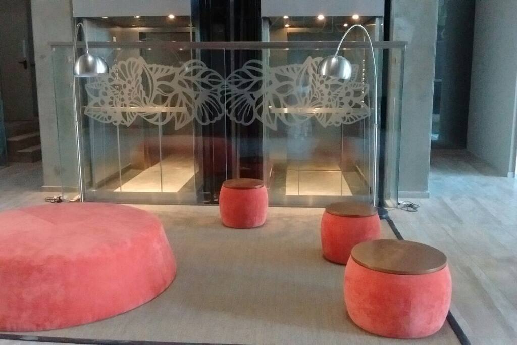 Hall de entrada del edificio