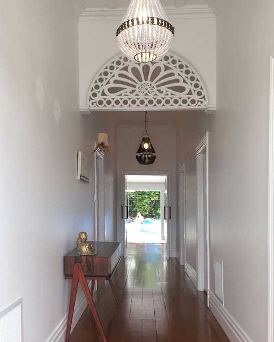 Wide hallway
