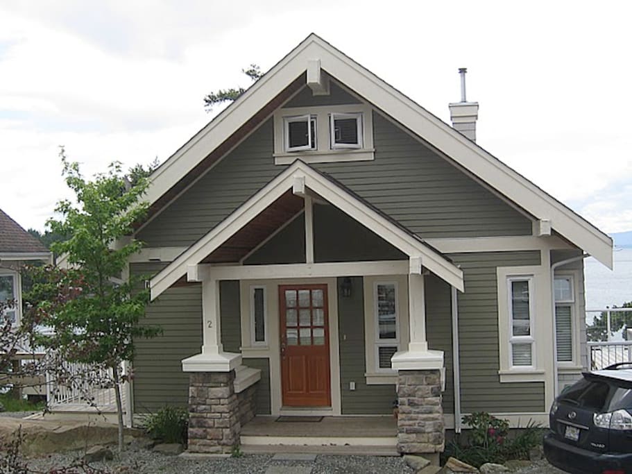 Exterior of cottage