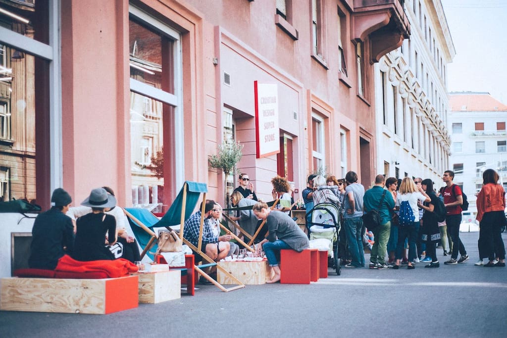 Apartment is close to very popular Martićeva street.