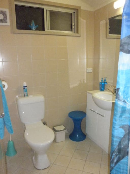 Torquoise Bathroom.