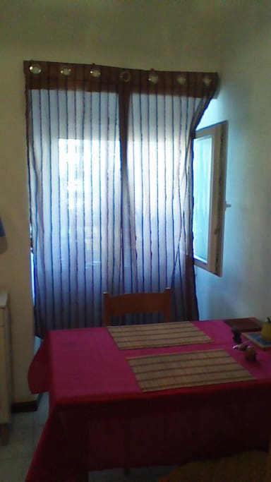 Curtain for a more private night sleep.