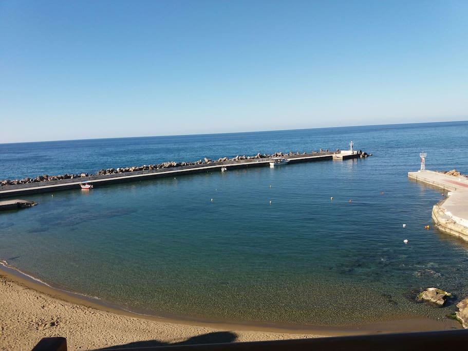 Limanaki beach, just some metres from the house!