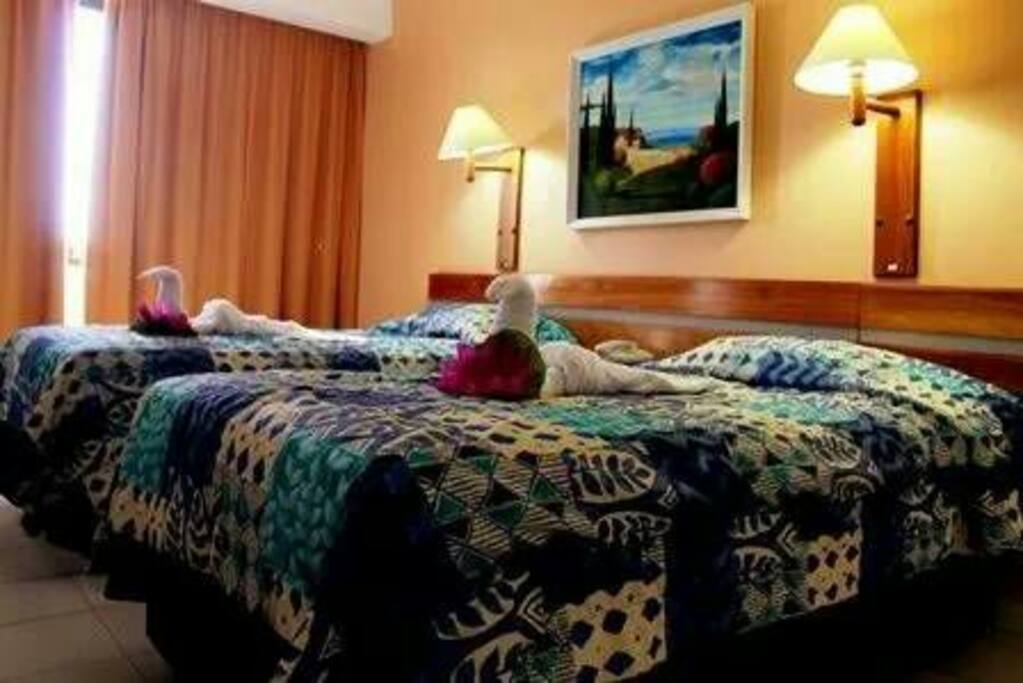 una de las habitaciones
