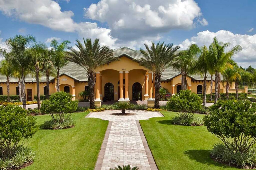 Clubhouse entrance