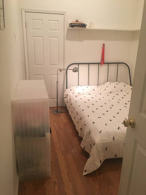 Queen sized bed