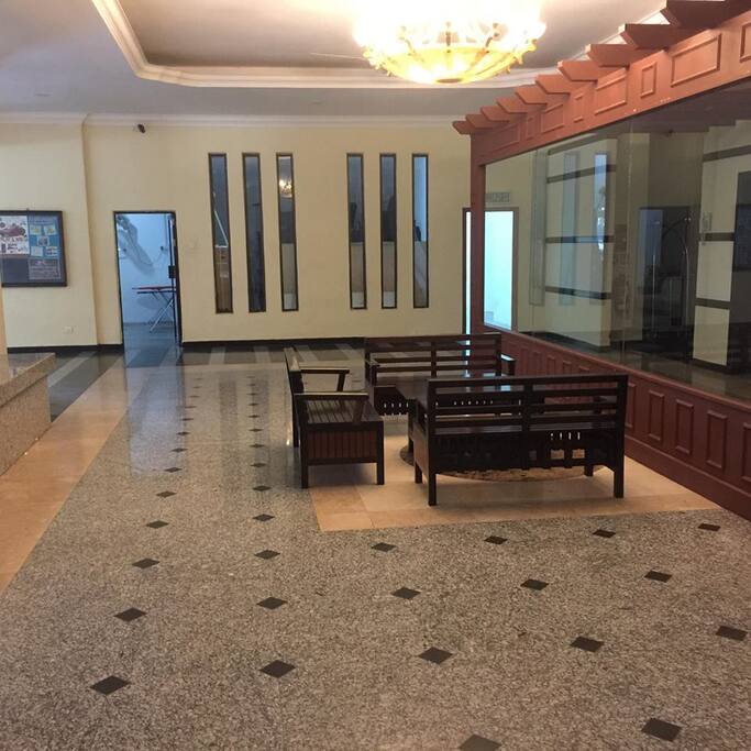 lobby area