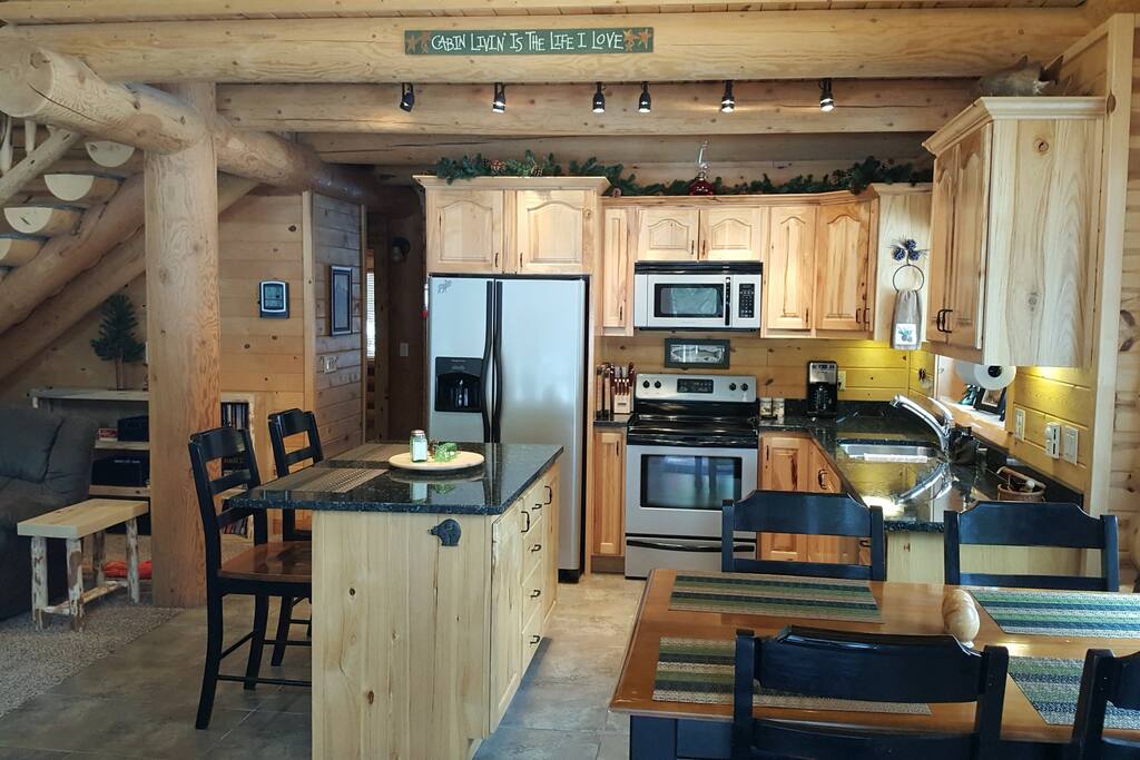 Well equipped kitchen