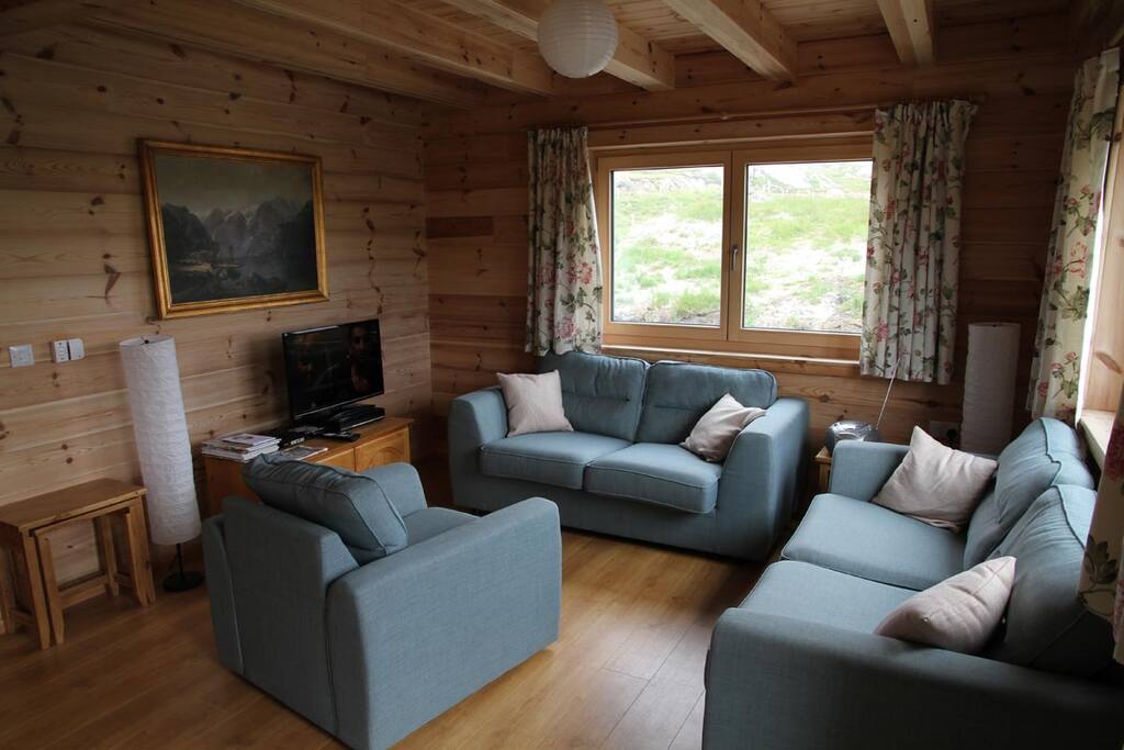 Living Room with Sofa Bed