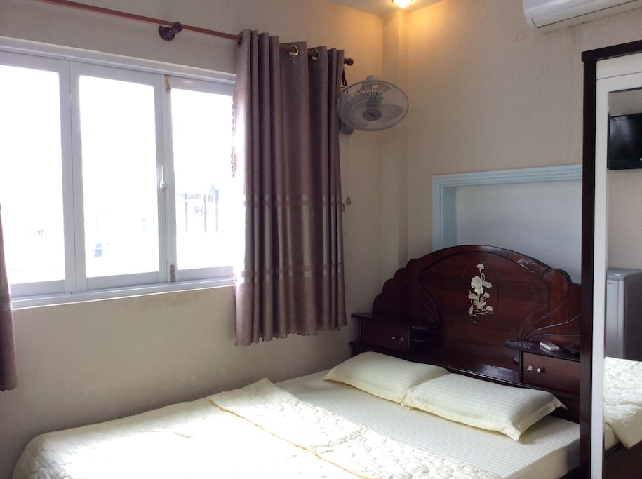 Room 301 - Location 4 (w/ Private bathroom and window) - this location is in a local day-market alley