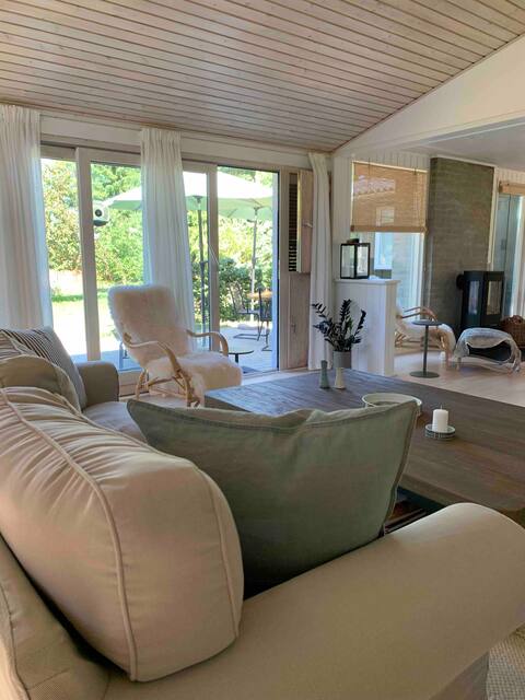 Top performing Airbnb: Summer house by forest and beach in Stevns