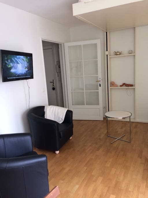 Salon partie couchage
