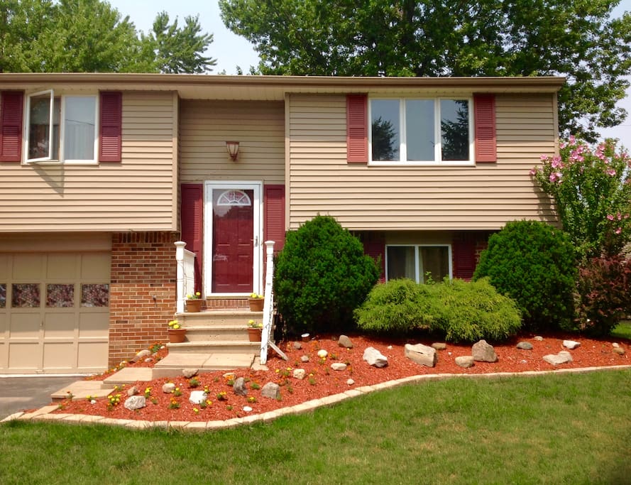 Private first floor residence with available parking.