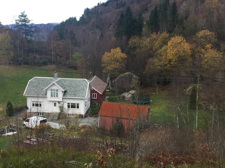 Big house on old charming farmproperty