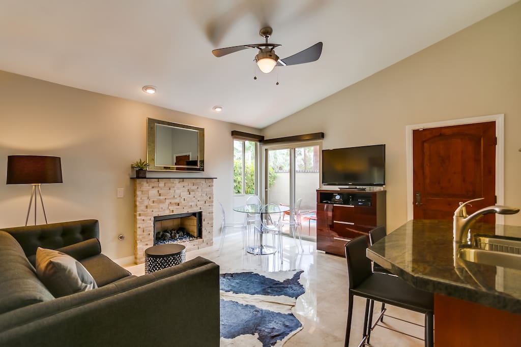Open floor plan.