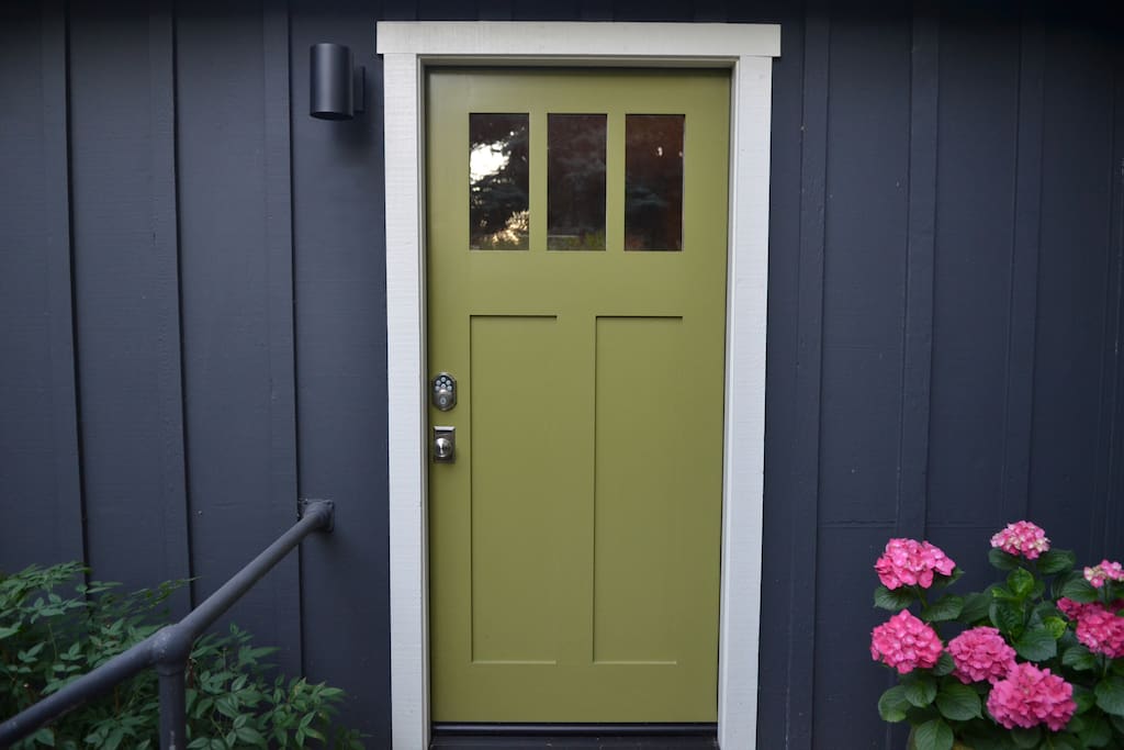 Front door to your Wine Country Home.