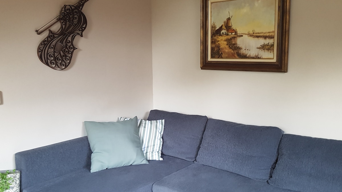 Our sofa bed where you can relax and which can be used as a sofa bed after consultation.