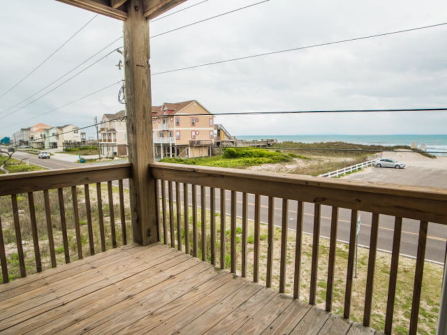 Deck off the master bedroom