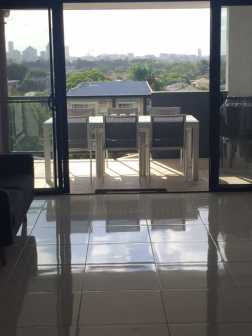 View from lounge