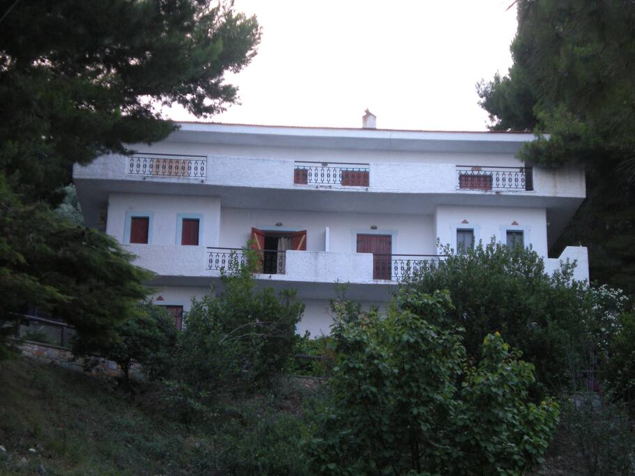 Τα διαμερίσματα είναι το κεντρικό από τα τρία επάνω και το αριστερό από τα δύο κάτω