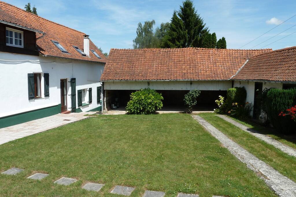 Front courtyard