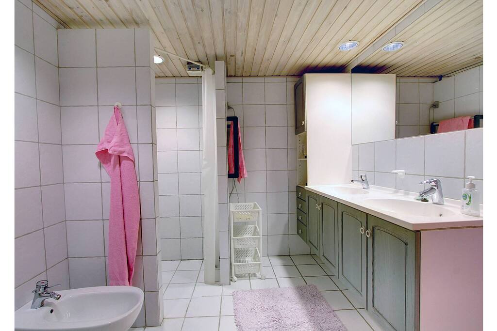 The bathroom