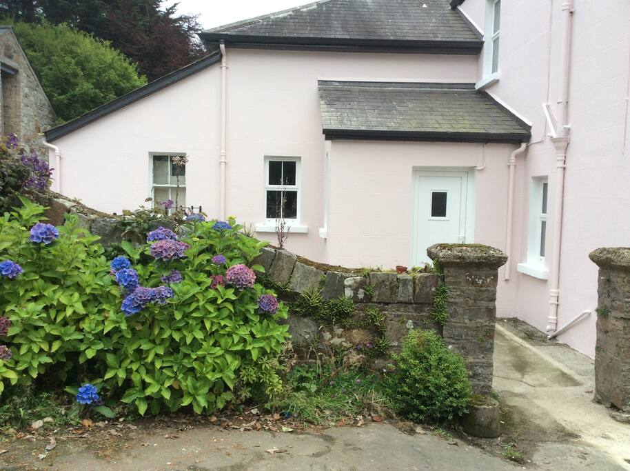 Side view of house