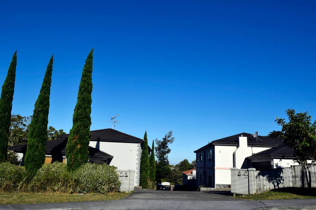 Outside