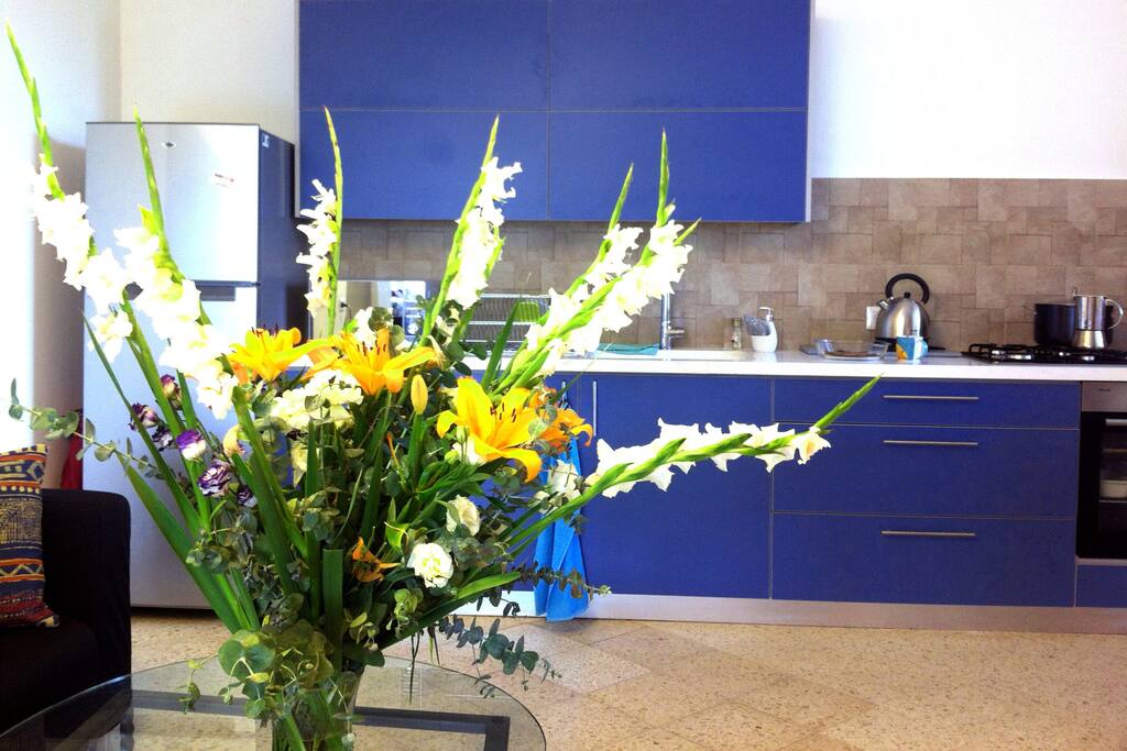 Festive kitchen