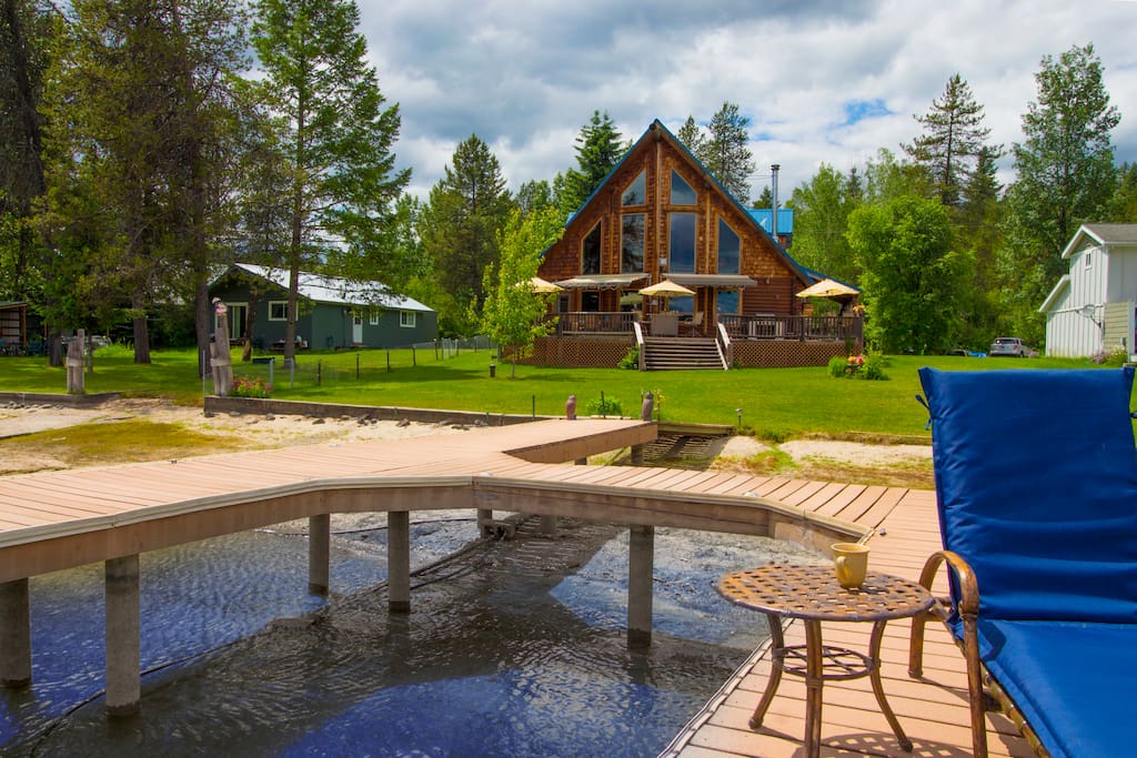 Private Dock to Cabin