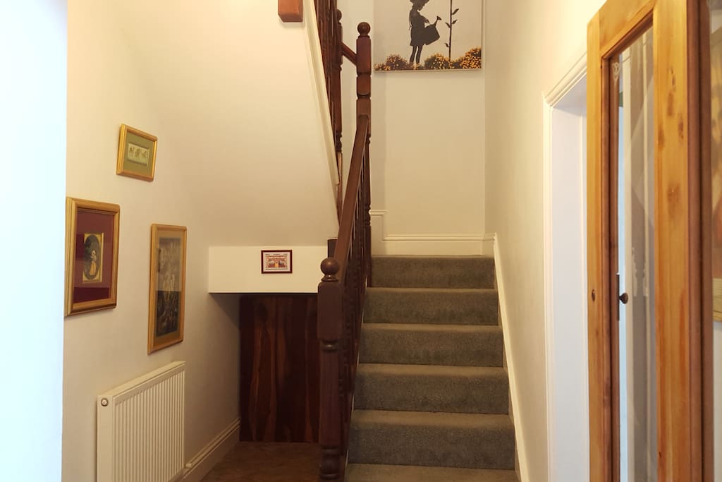 Downstairs hallway