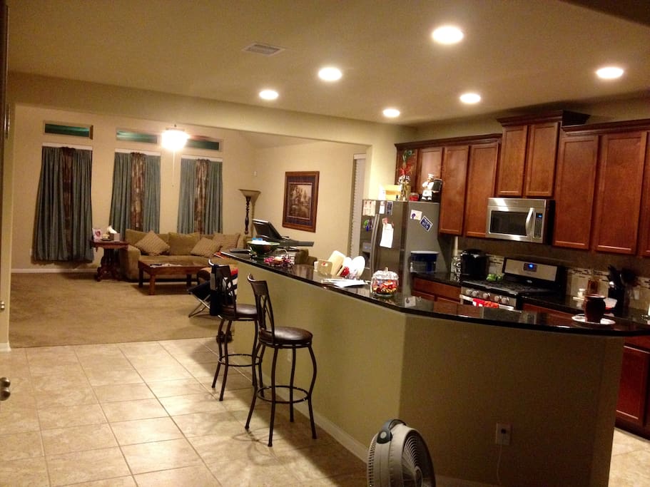 open kitchen