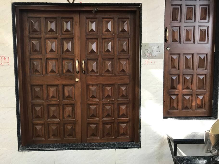 Main door and single door for 1 st floor