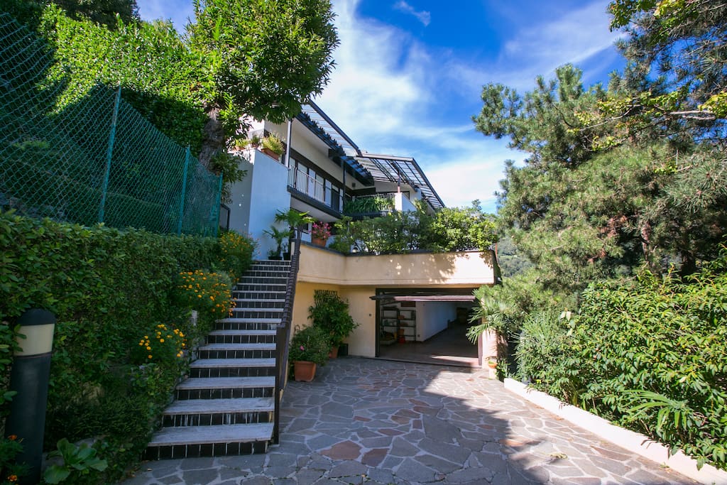 Villa entrance