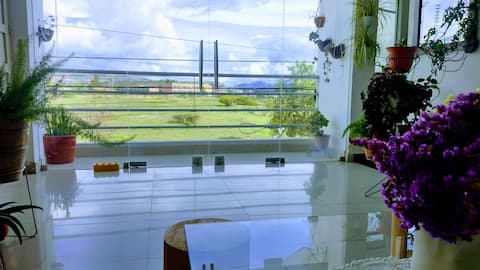 Vista Panorámica up to 14 Guests UNSCH Estadio